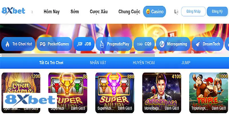 nạp tiền 8XBET bằng ví điện tử 